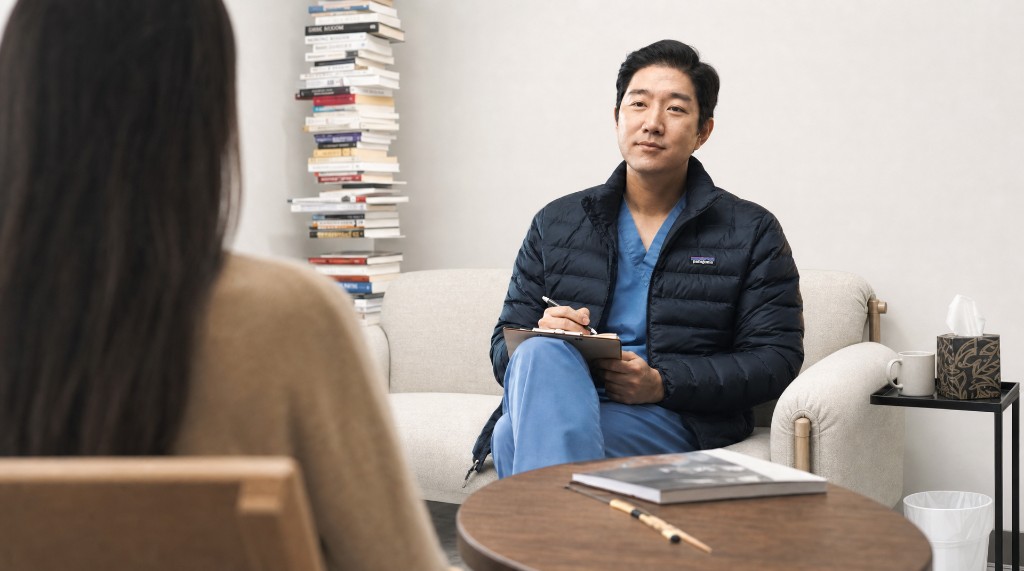 Dr. Je Ko in consultation at Westwood Minds